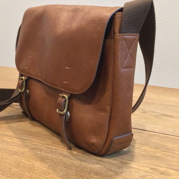 FOSSIL Buckner Bag - Brown - Genuine Leather - Picture 3 of 11